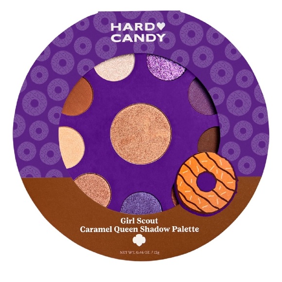Hard Candy x Girl Scout Shadow Palette, Mint Explorer, Thin Mint-Scented - Picture 2 of 5